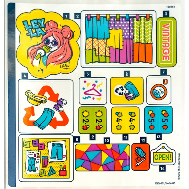 sticker sheet for set 42614 - 10106051 6466615