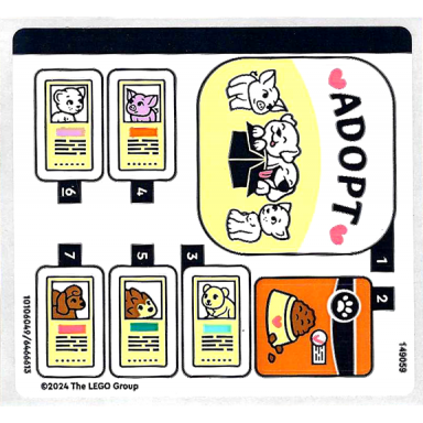 sticker sheet for set 42615 - 10106049 6466613