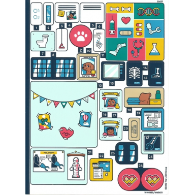 sticker sheet for set 42621 - 10105850 6465621