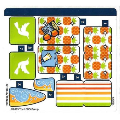 sticker sheet for set 42641 - 10110635 6522353