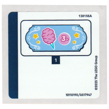 sticker sheet for set 42643 - 10110190 6517947