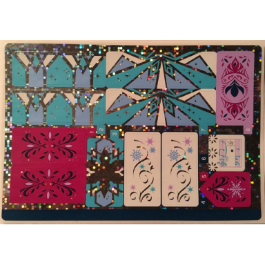 sticker sheet for set 43172 holographic mirrored - 67276 6295341
