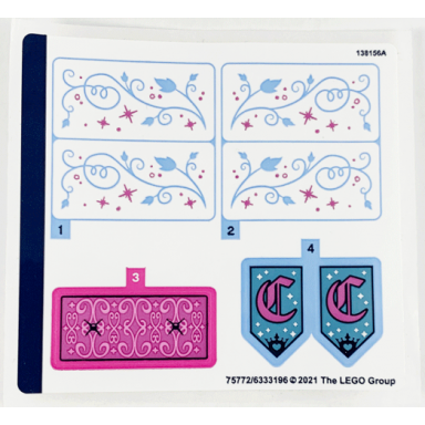 sticker sheet for set 43192 - 75772 6333196