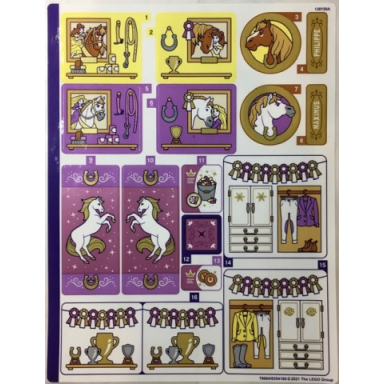 sticker sheet for set 43195 - 79604 6354180