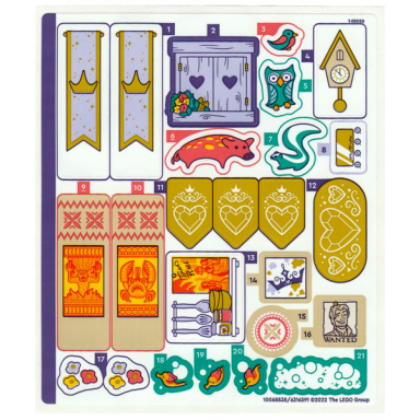sticker sheet for set 43205 sheet 1 - 10068838 6316591