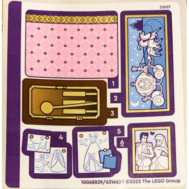 sticker sheet for set 43206 - 10068839 6316620