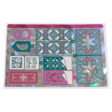 sticker sheet for set 43244 holographic mirrored - 10107896 6482618