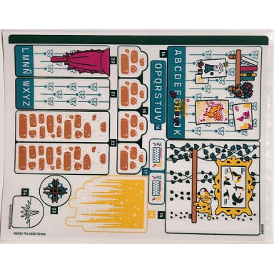 sticker sheet for set 43245 sheet 2 - 10109271 6491288