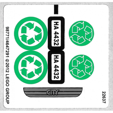 sticker sheet for set 4432 - 98771 4647291