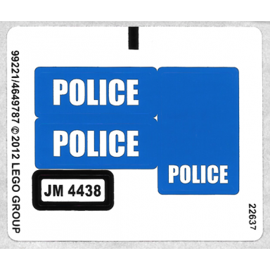 sticker sheet for set 4438 - 99221 4649787