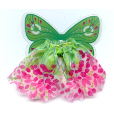 belville clothes fairy skirt - plant pattern with butterfly wings