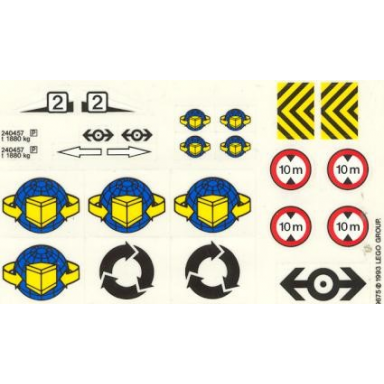 sticker sheet for set 4555 - 169675