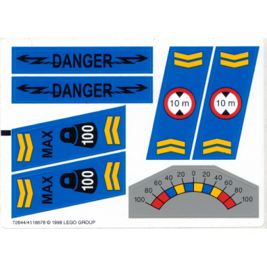 sticker sheet for set 4557 - 72644 4118678