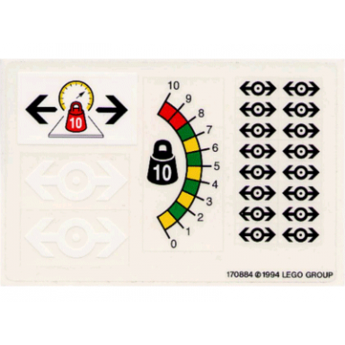 sticker sheet for set 4565 - 170884