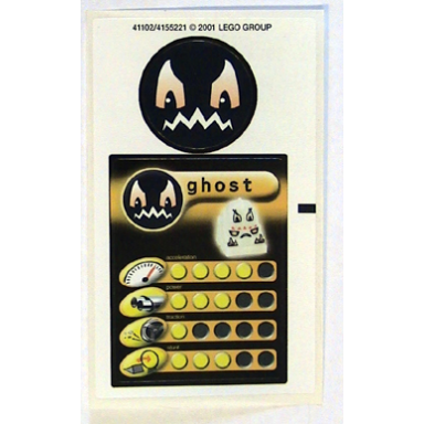 sticker sheet for set 4578 - 41102 4155221