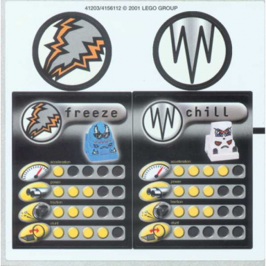 sticker sheet for set 4579 - sheet 2 41203 4156112