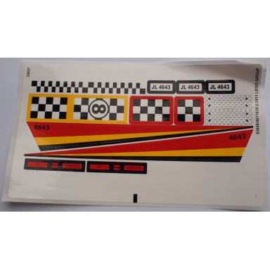 sticker sheet for set 4643 - 93645 4611638