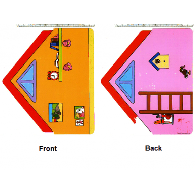 plastic backdrop for set 4689 2 duplo