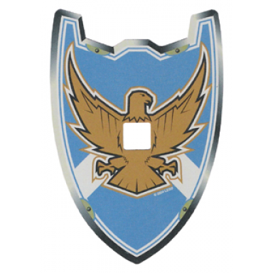 plastic shield undetermined type for large figures with knights kingdom jayko hawk pattern