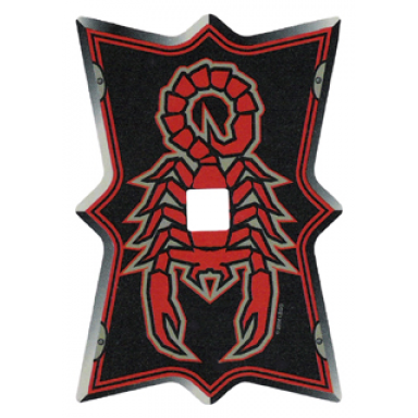 plastic shield undetermined type for large figures with knights kingdom vladek scorpion pattern