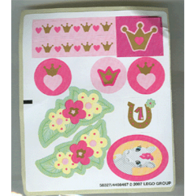 sticker sheet for set 4826 - 58327 4498467