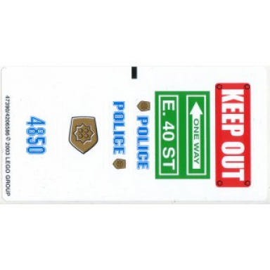sticker sheet for set 4850 - 47390 4206586