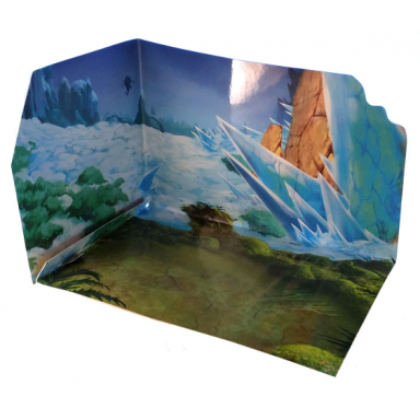 paper cardboard backdrop for set 5002134 mountain scene