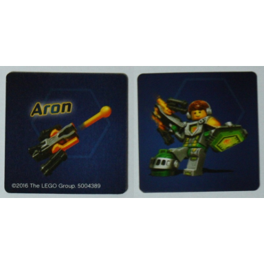 paper card insert nexo knights aron