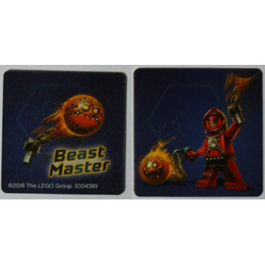 paper card insert nexo knights beast master