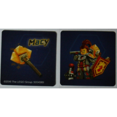 paper card insert nexo knights macy