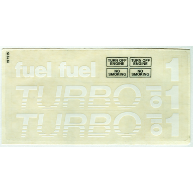 sticker sheet for set 5540 - 197915