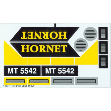 sticker sheet for set 5542 - 71921 4111899