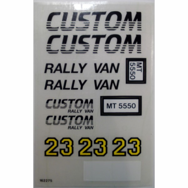 sticker sheet for set 5550 - 162275