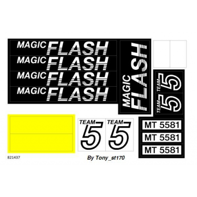 sticker sheet for set 5581 - 821437