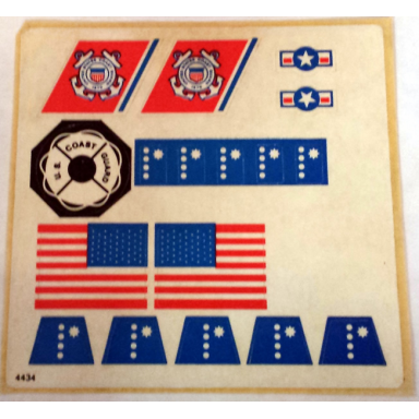 sticker sheet for set 575-1 - 4434