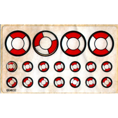 sticker sheet for set 575-2 - sheet 1 004632