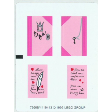 sticker sheet for set 5808 sheet 2 - 72606 4119413