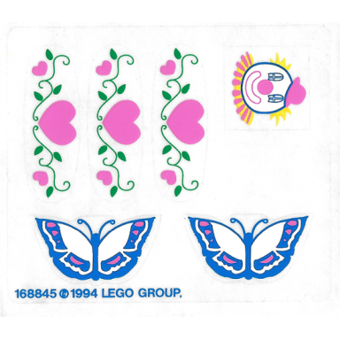 sticker sheet for set 5860 - 168845