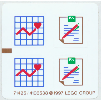 sticker sheet for set 5874 - 71425 4106538