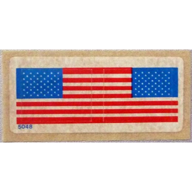 sticker sheet for set 590 - us flags 5048