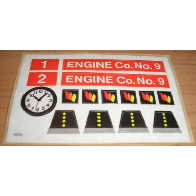 sticker sheet for set 590 - international version - 4659