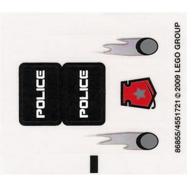 sticker sheet for set 5969 - 86855 4551721