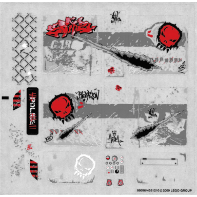 sticker sheet for set 5972 - 86696 4551210