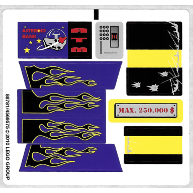 sticker sheet for set 5982 - 88781 4569575
