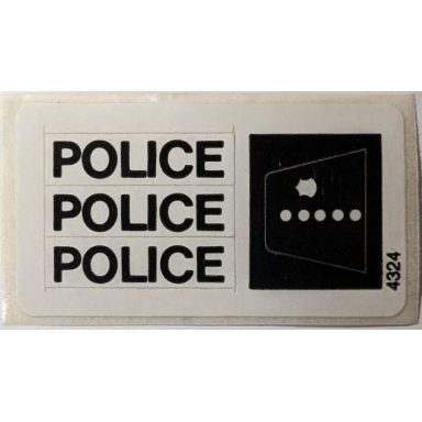 sticker sheet for set 600-2 - 4324