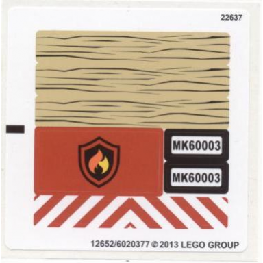 sticker sheet for set 60003 - international version - 12652 6020377