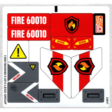 sticker sheet for set 60010 - 13567 6030580