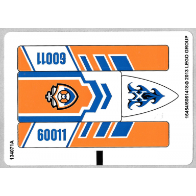 sticker sheet for set 60011 - north american version - 16454 6061418