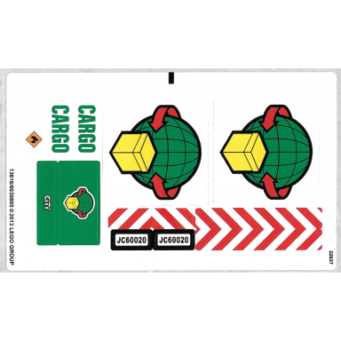 sticker sheet for set 60020 - 13616 6030895