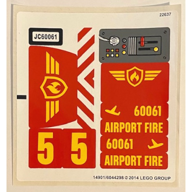 sticker sheet for set 60061 - international version - 14901 6044298